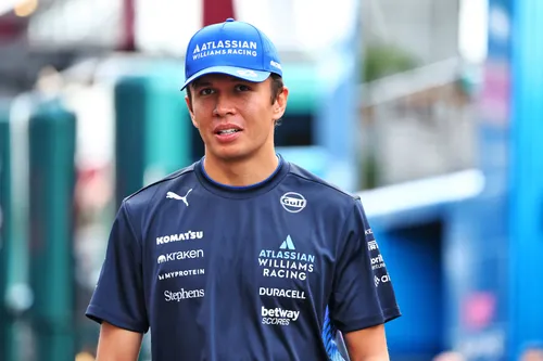 Alex Albon in Hungary