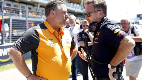 Zak Brown en Christian Horner