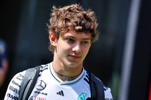 Andrea Kimi Antonelli in Hongarije