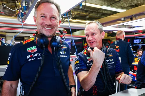 Christian Horner en Paul Monaghan