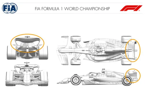 De aangepaste voorvleugel van McLaren voor Spa