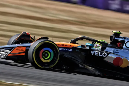 Lando Norris topped FP2 ahead of Charles Leclerc and Lewis Hamilton
