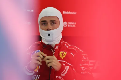 Leclerc at Silverstone