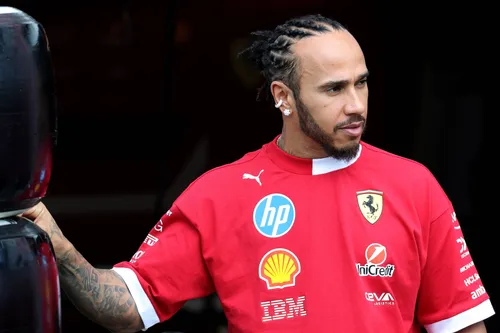 Lewis Hamilton at Ferrari