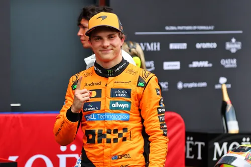 Oscar Piastri celebrates 6th win in F1 2025 season