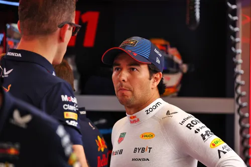 Sergio Perez Red Bull Abu Dhabi