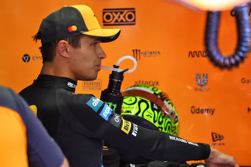 Lando Norris in Ungarn