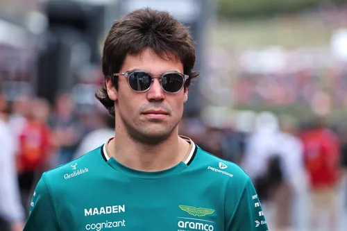 Lance Stroll, coureur bij Aston Martin