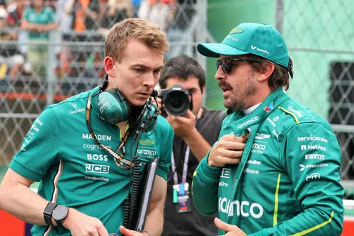 Fernando Alonso in Hongarije