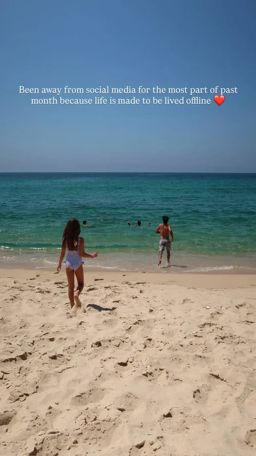 Kelly Piquet consciously chooses to be less online