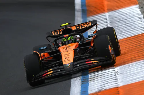 Lando Norris McLaren, Dutch Grand Prix, Zandvoort