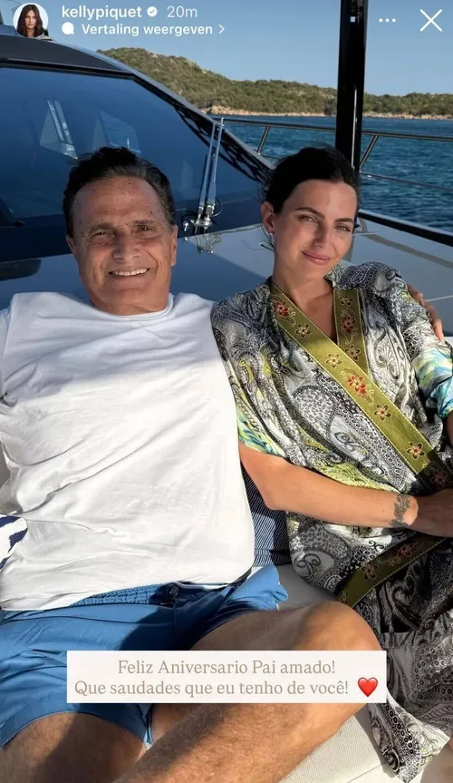 Kelly Piquet's Instagram story