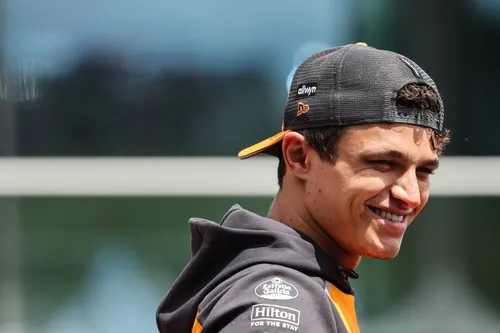 Lando Norris in Hungary