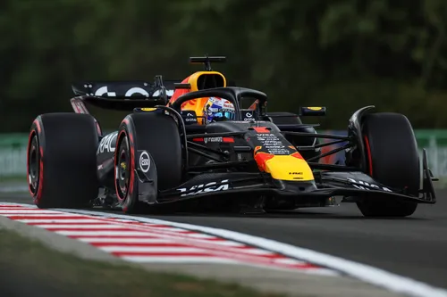Max Verstappen VT1 GP Hongarije
