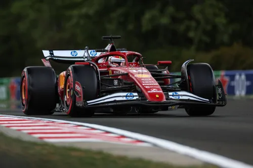 Leclerc in FP2 at the Hungaroring&nbsp;