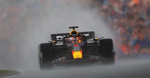 Max Verstappen regen Zandvoort