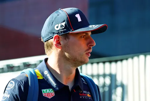 Max Verstappen in Hongarije - Red Bull Contentpool