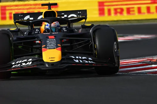 Max Verstappen in Hungary