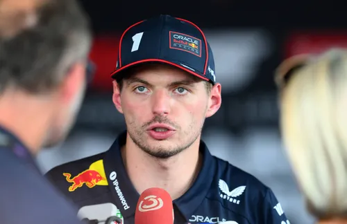Max Verstappen in Hungary - Red Bull Contentpool