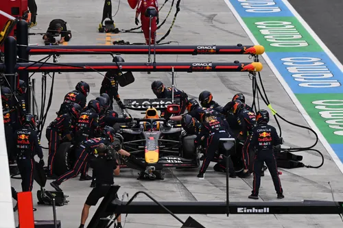 Max Verstappen in Hongarije - Red Bull Contentpool