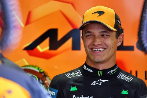 Lando Norris während des Großen Preises von Aserbaidschan. Foto: Racepictures