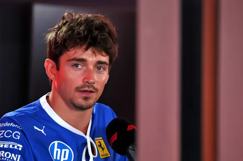 Charles Leclerc in Monza. Foto Race Pictures