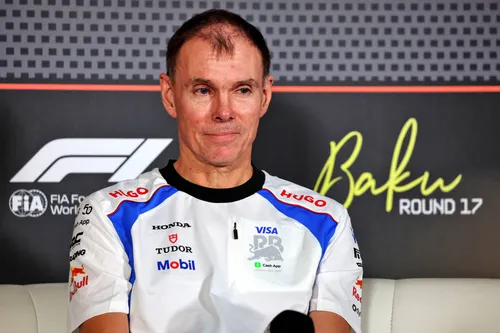 Alan Permane während des Großen Preises von Aserbaidschan. Foto: Rennbilder