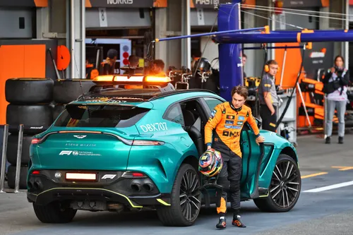 Oscar Piastri na zijn crash in de kwalificatie - Foto: RacePictures