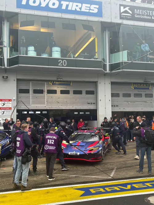 Verstappen pits Nordschleife