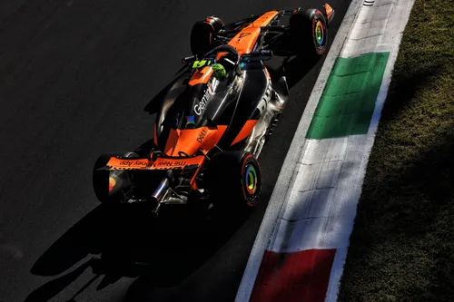 Lando Norris in Monza