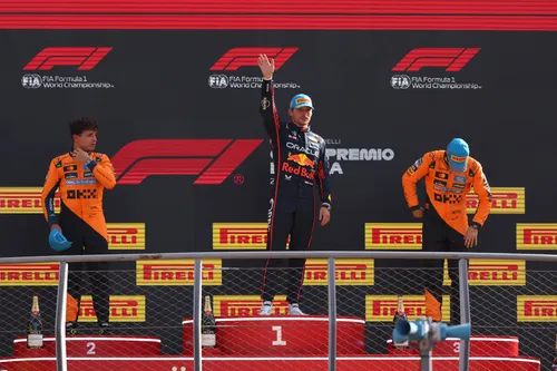Max Verstappen, Sieger des Italien-GP 2025 - Foto: Red Bull Content Pool