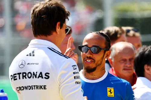 Toto Wolff gesprek met Lewis Hamilton