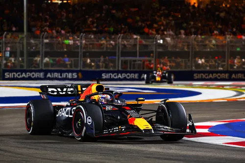 Max Verstappen in Singapore