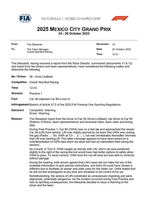 2025_mexico_city_grand_prix_-_infringement_-_car_36_-_impeding_car_89_in_turn_9_page-0001