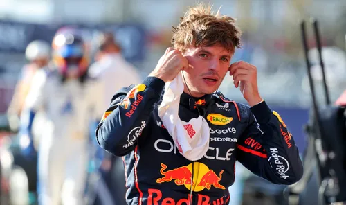 Max Verstappen nach dem Sieg beim Großen Preis der Vereinigten Staaten. Bild: RacePictures