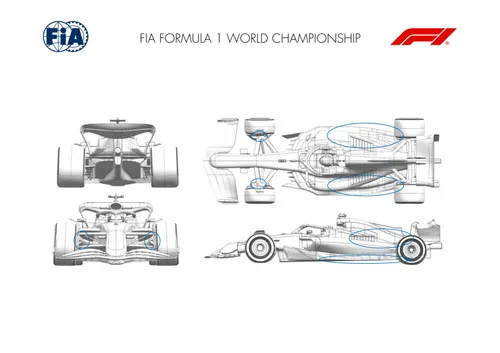Red Bull Racings Updates für den Großen Preis von Mexiko-Stadt. Foto: FIA-Dokument.