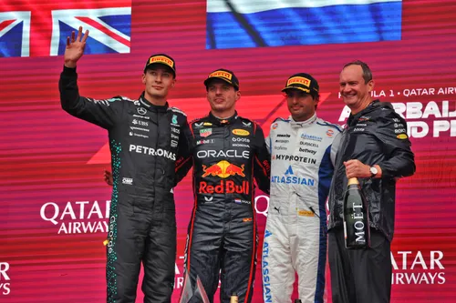 Russell wurde letztes Wochenende in Baku Zweiter - Foto: Racepictures