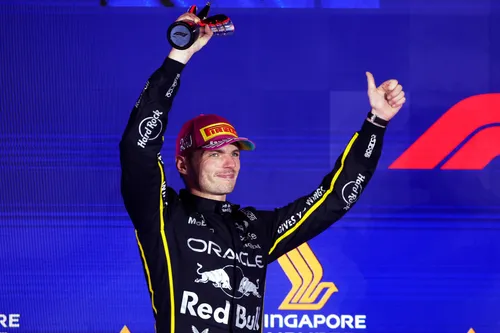 Max Verstappen-podium-Singapore