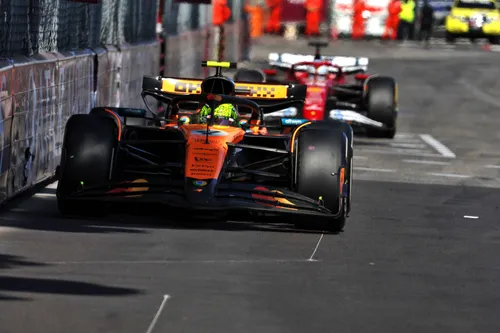 Großer Preis von Monaco, Circuit de Monaco, Monte Carlo, Monaco, Sonntag, 25. Mai 2025 - Lando Norris (GBR) McLaren MCL39 - Foto: Race Pictures