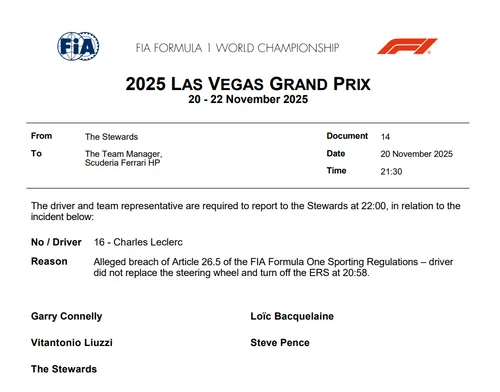 FIA-document-leclerc-stewards