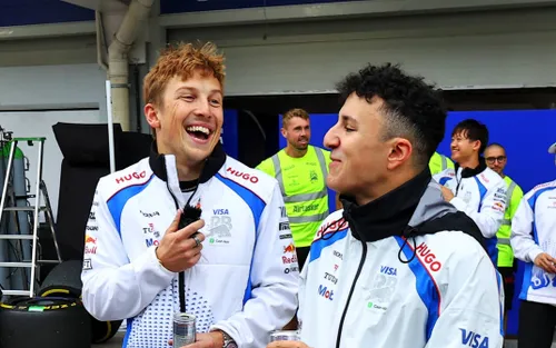 Liam Lawson und Isack Hadjar. Foto: RacePictures