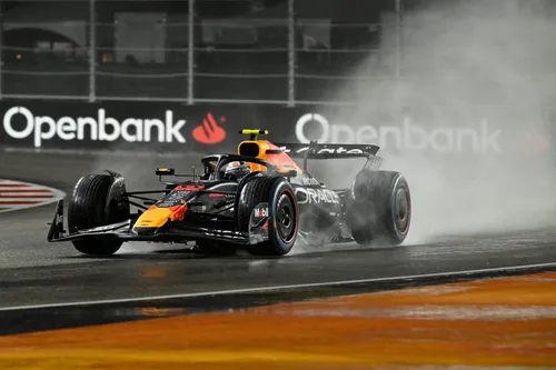 Yuki Tsunoda in action for Red Bull Racing.