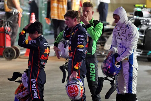 Max Verstappen wurde in der Qualifikation für den Katar-GP Dritter hinter Lando Norris. Foto: RacePictures.