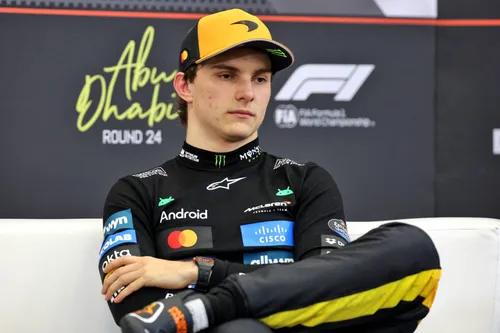 Oscar Piastri liegt in der Meisterschaft 16 Punkte hinter Lando Norris. Foto: Race Pictures
