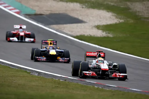 Hamilton auf dem Nürburgring 2011