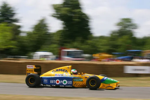 &nbsp;Benetton-F1-Auto – Foto: Race Pictures
