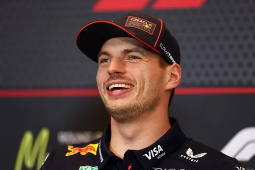 lächelnder Max Verstappen