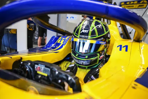 Lucas di Grassi in seinem Formel-E-Auto