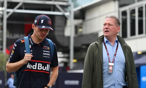 Jos Verstappen and Max Verstappen — Red Bull Content Pool