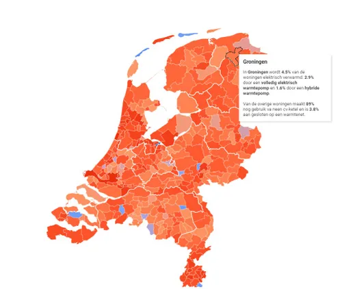 groningen woningen elektrisch verwarmd slimster